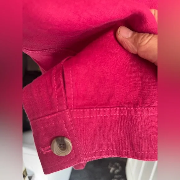 NWOT Coldwater Creek Linen Jacket - Picture 2 of 9